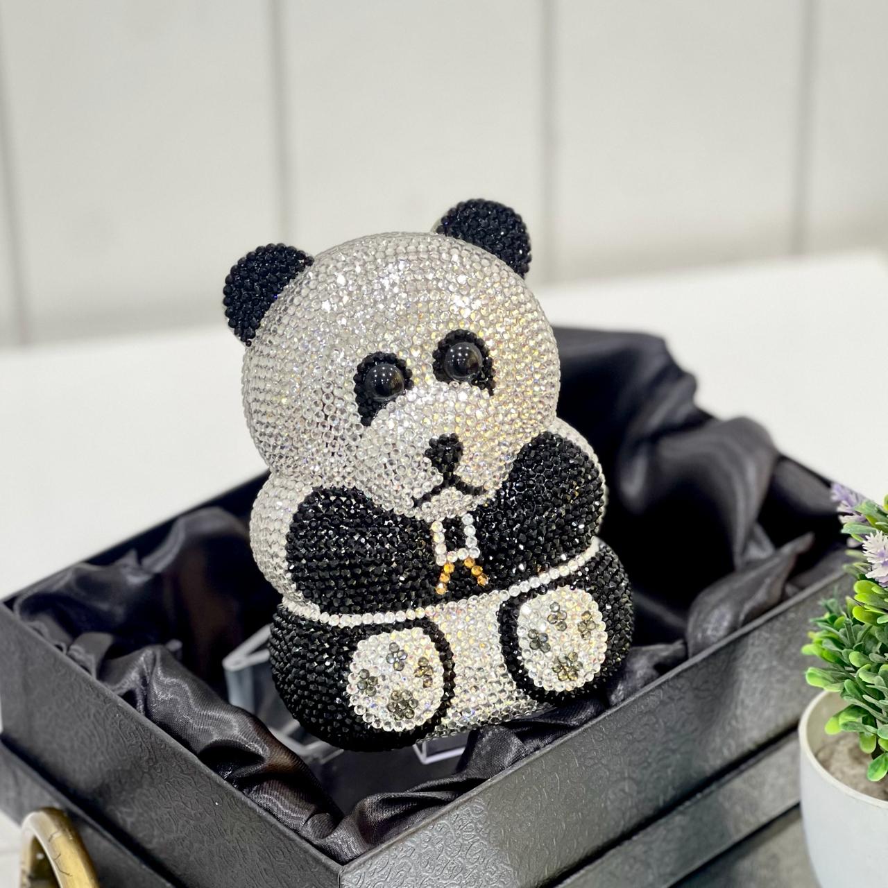 TEDDY CRYSTAL CLUTCH