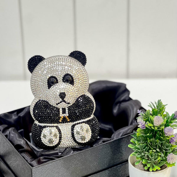 TEDDY CRYSTAL CLUTCH