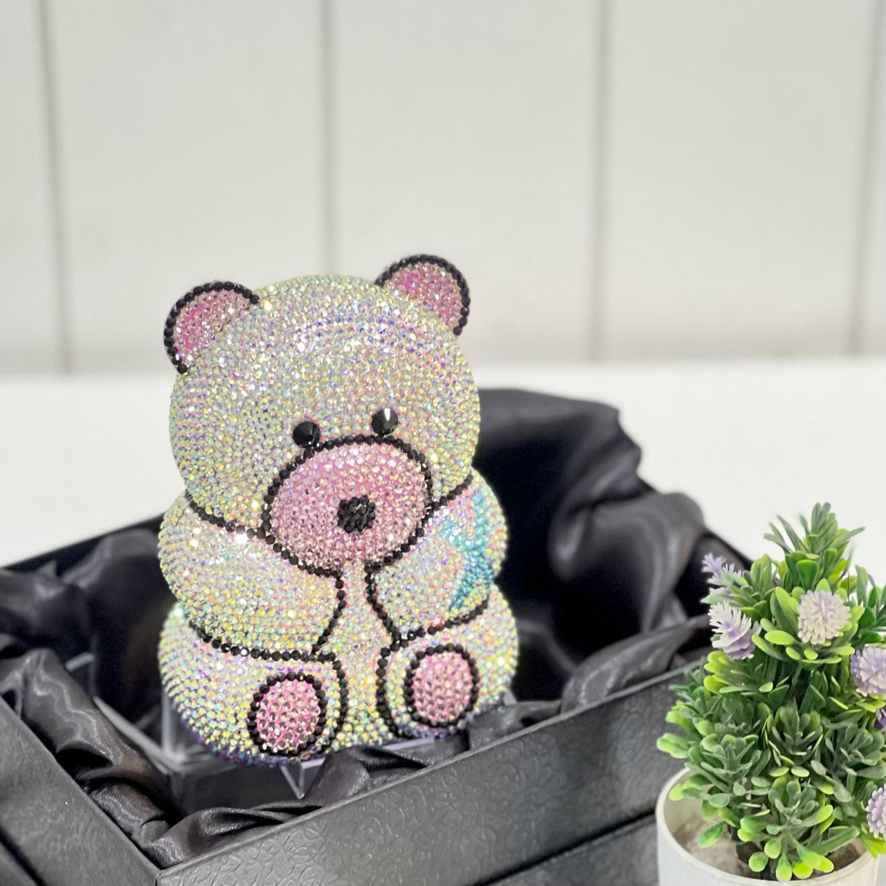 TEDDY CRYSTAL CLUTCH