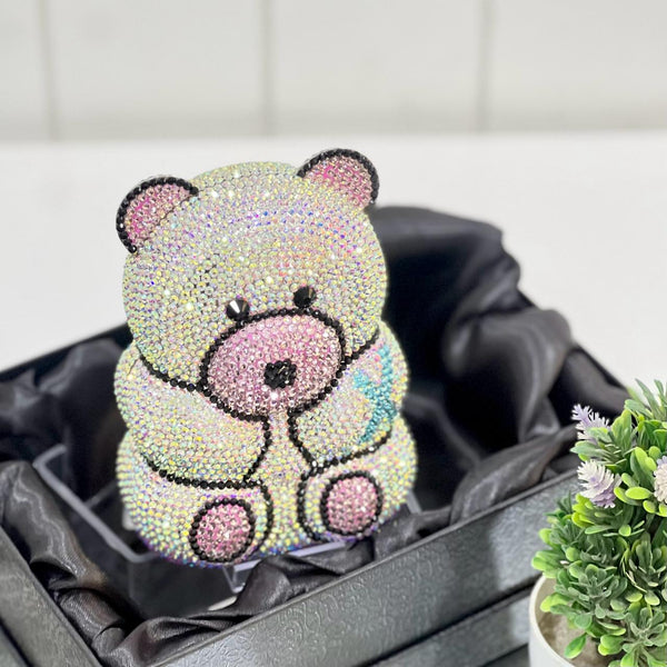 TEDDY CRYSTAL CLUTCH