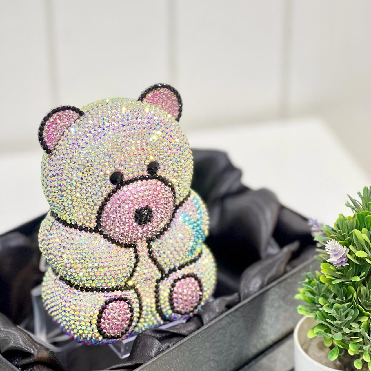 TEDDY CRYSTAL CLUTCH