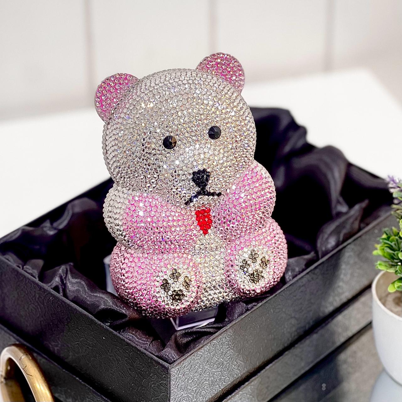 TEDDY CRYSTAL CLUTCH