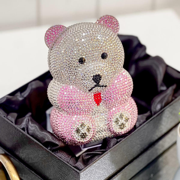 TEDDY CRYSTAL CLUTCH